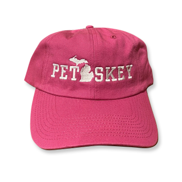 Petoskey Hat - Pink Embroidered Logo