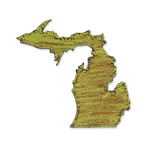 Michigan Magnet - Light Green