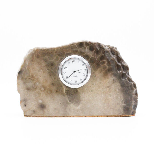 Petoskey Stone Clock - D