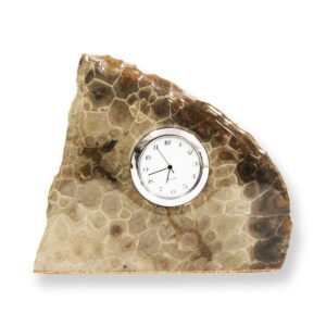 Petoskey Stone Clock - C