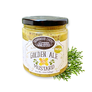 Brownwood Golden Ale Mustard_Grandpa Shorter's