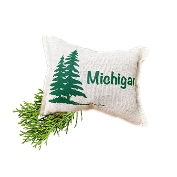 Balsam Fir Pillow - N. Michigan Pine Trees