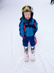Teaching your kids to ski