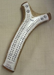 Antler Cribbage Board from Shed Whitetail Antlers
