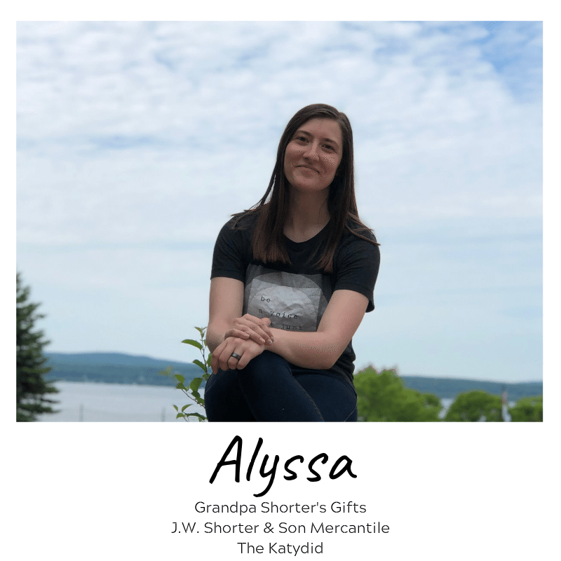 Grandpa Shorter's Gifts in downtown Petoskey, Michigan loves their guests and employees and wants to introduce you to their friendly staff. This is Alyssa