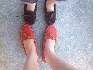 Boat Mocs for Boys and Women for a Nautical Look - Comfy too!