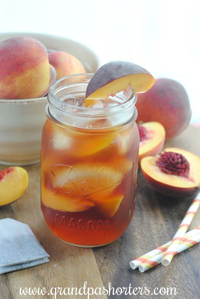 Summer Peach Tea Recipe