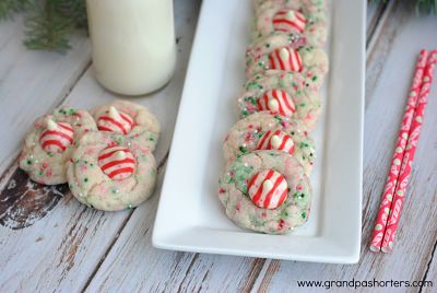 Grandpa Shorter's Recipe Christmas Kiss Cookies 