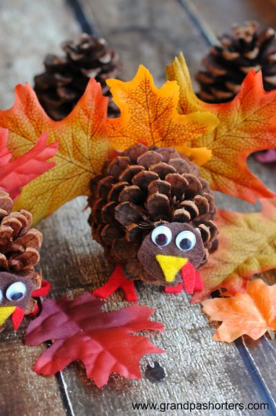 Fall Thanksgiving Fun Kids Crafts Activities Grandpa Shorter's 
