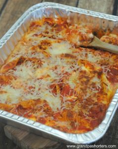 Comfort Food Recipe: easy stuffed shells