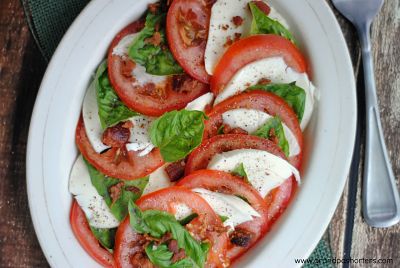 Easy Caprese Salad Recipe Summer Grandpa Shorter's 