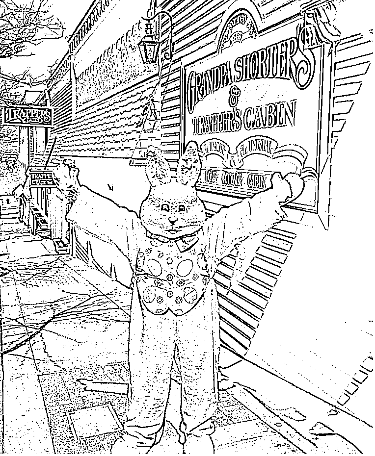 Free coloring sheets from Grandpa Shorter's Gifts in Petoskey, MI