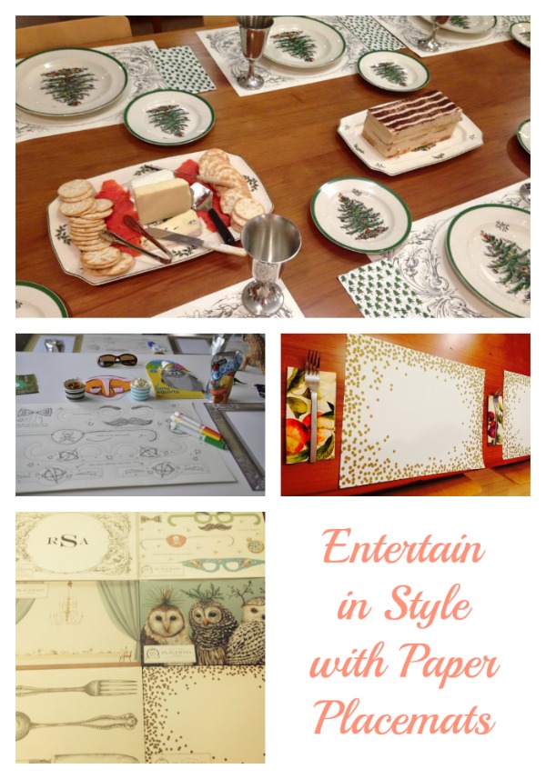 Entertain in Style with Paper Placemats