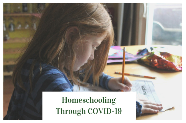 Homeschooling through covid 19