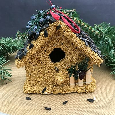 Small Birdie Cottage Birdhouse