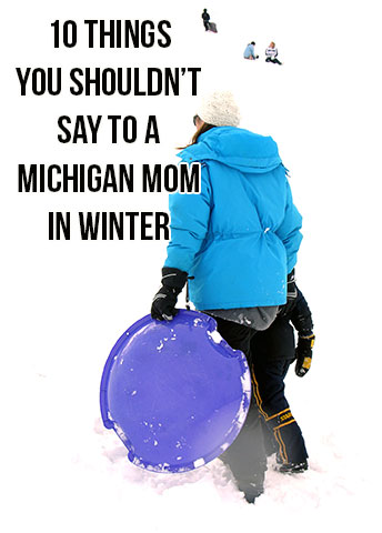 Michigan Mom Winter