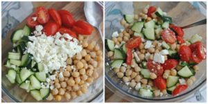 Light and Flavorful Chickpea Salad Healthy Lunch