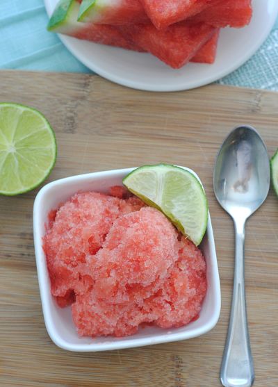 Watermelon Sorbet Recipe