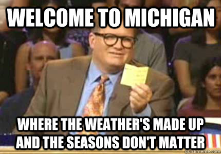 The Best Memes About Winter In Michigan