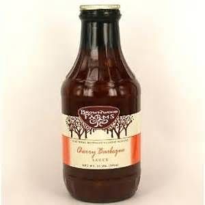 Brownwood Farms Cherry BBQ Sauce Grandpa Shorter's 