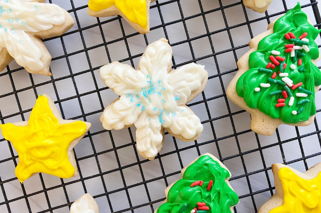 With it being the Christmas season, we all have traditions we follow whether it’s attending the tree lighting downtown with your kids or baking cookies with your family like our sour cream cookie recipe.