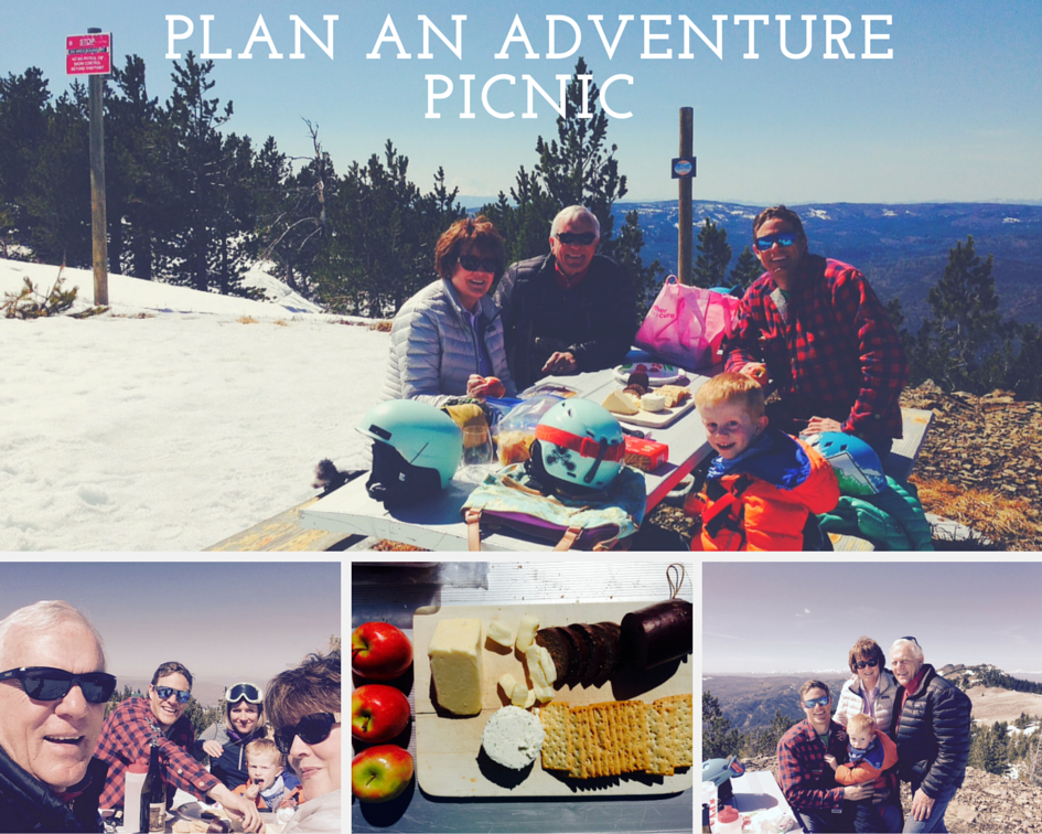 Make memories and unplug by planning an adventure picnic.