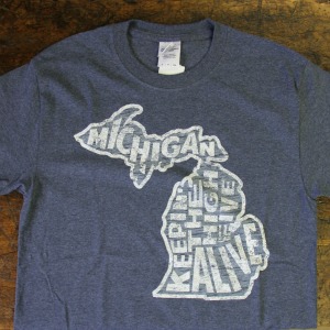 Michigan High Five Alive Tee