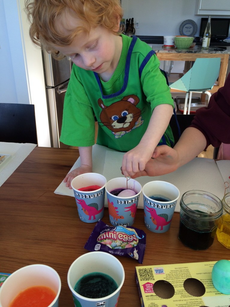 Celebrating Easter and Dyeing Easter Eggs