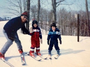 Teaching your kids to ski