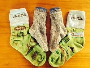Fun socks can not only warm your toes but they’re fun to wear too! 