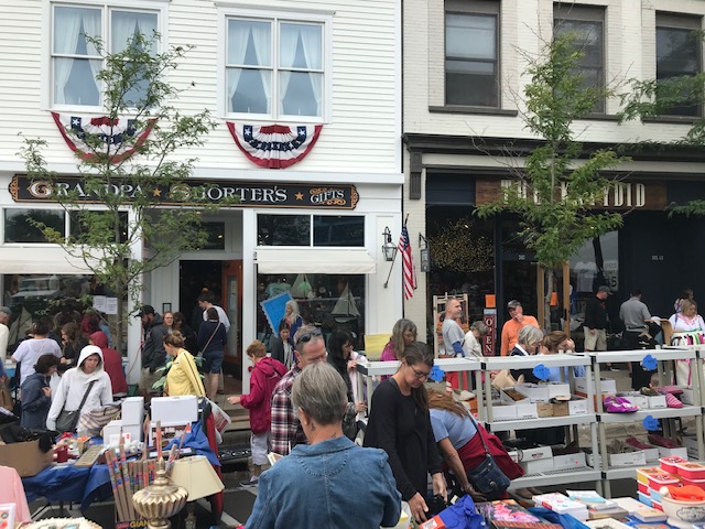 Summer Sidewalk Sales in Downtown Petoskey