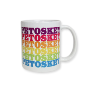 Petoskey Mug Rainbow_Grandpa Shorter's