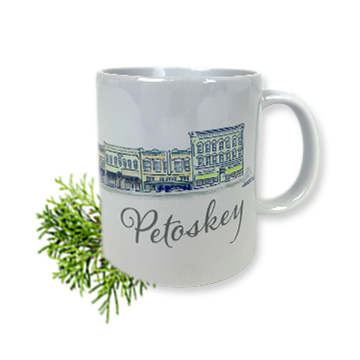 Downtown Petoskey Coffee Mug
