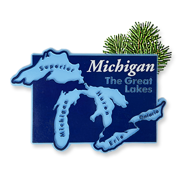 Great Lakes Outline Magnet