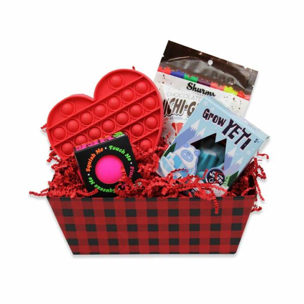 Small Valentine's Day Gift Basket For Kid