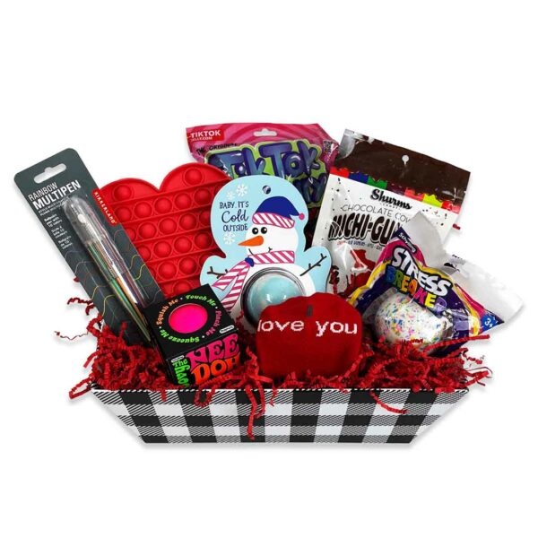 Medium Valentine's Day Gift Basket For Teen