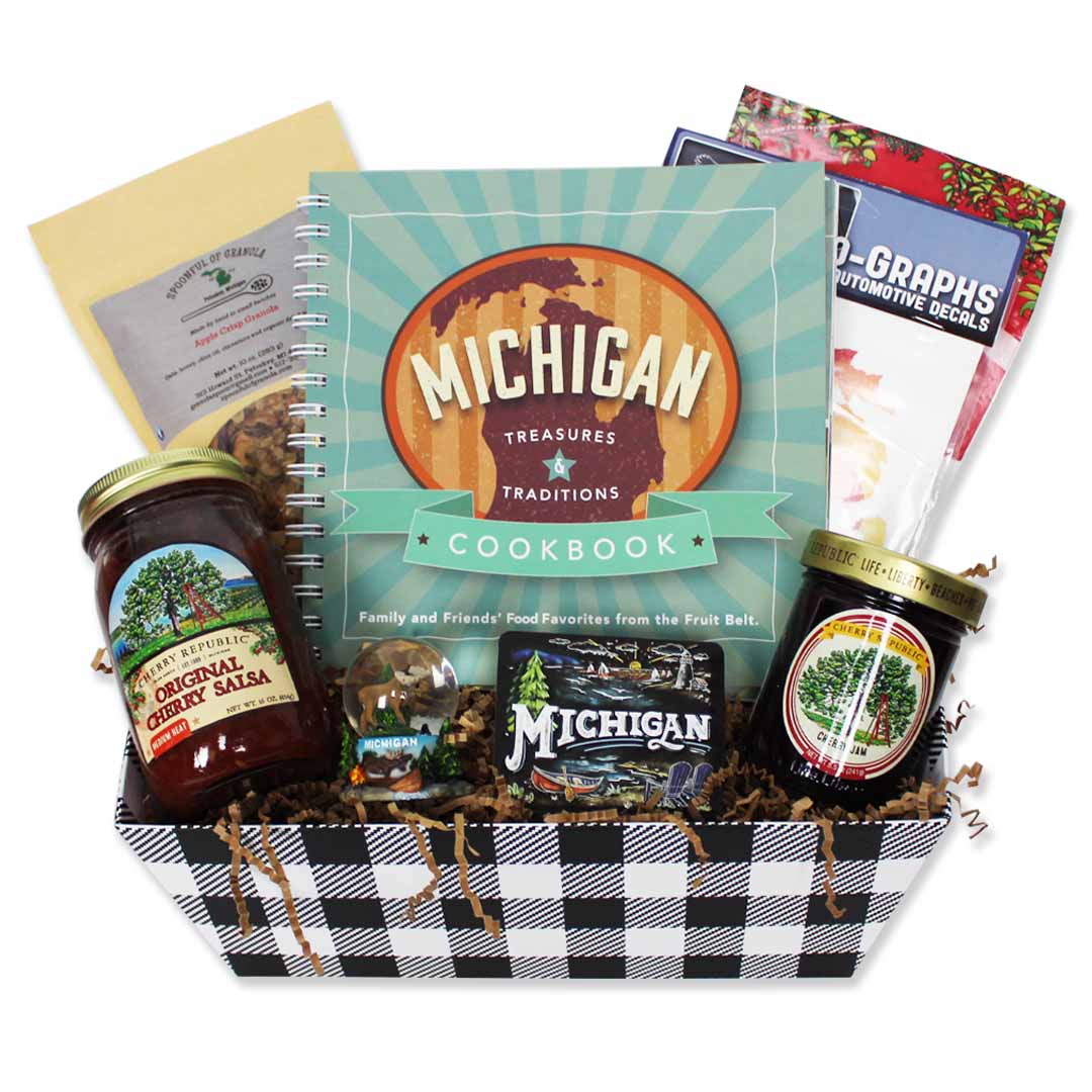 Custom Michigan Gift Basket