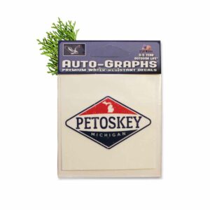 Petoskey Michigan Horizontal Decal