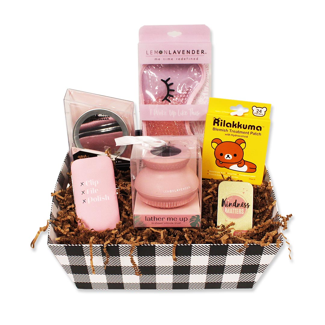 Custom Spa and Wellness Gift Basket (Standard)