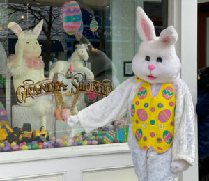 Easter Bunny at Grandpa Shorters
