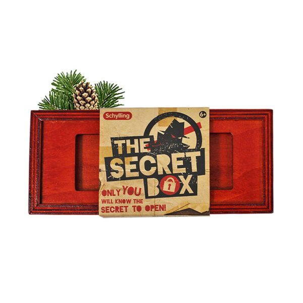 The Secret Box: A box that can only open by using a secret method