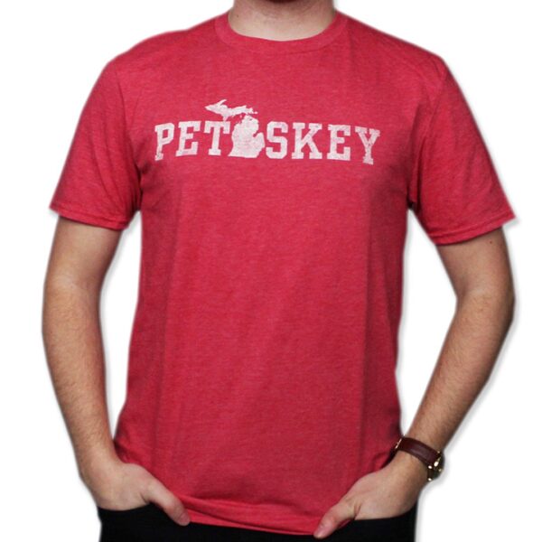 Petoskey - Heather Red T-Shirt