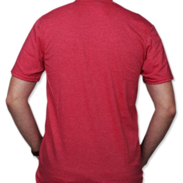 Petoskey - Heather Red T-Shirt - Image 2