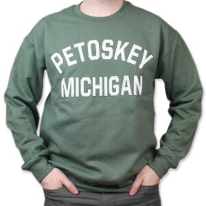 Petoskey Michigan - Military Green