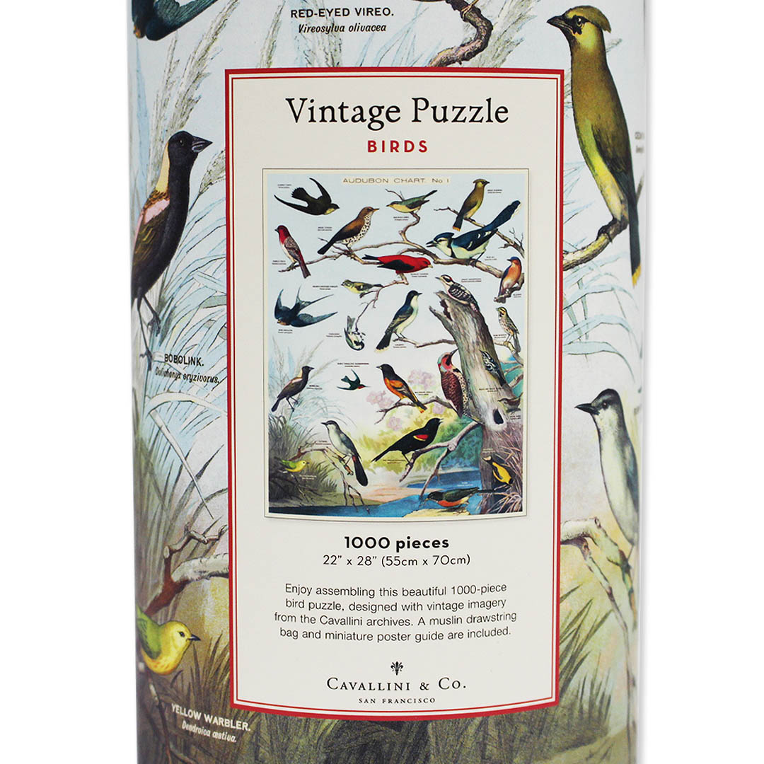 Birds Vintage Puzzle - Grandpa Shorter's Gifts