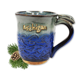 Blue Wave Michigan Mug