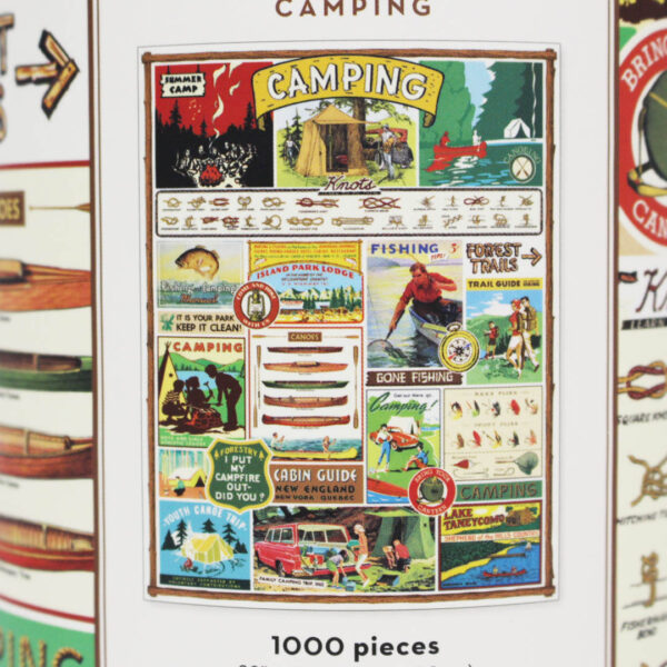 Camping Vintage Puzzle 4
