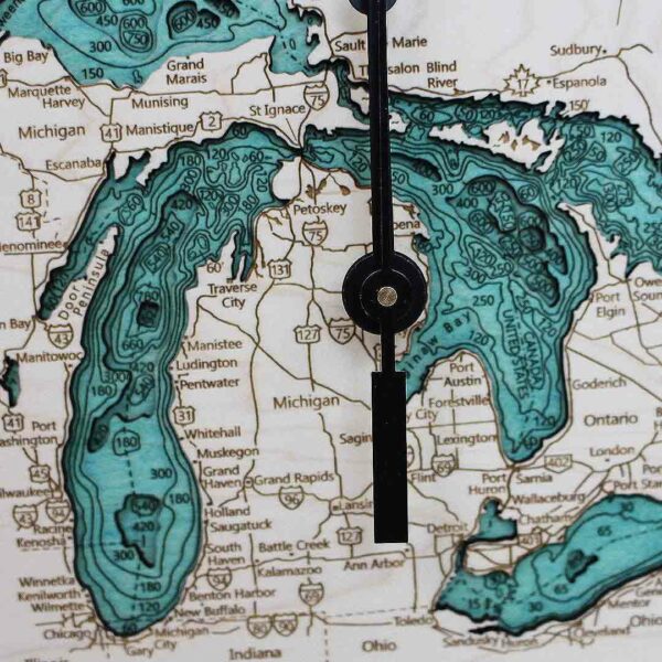 The Great Lakes Clock Close Mainland