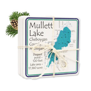 Mullet Lake Stone Coasters