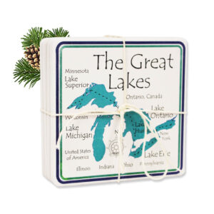 The Great Lakes Stone Coasters
